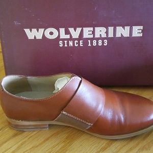 Wolverine Olive loafer